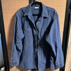 Vintage Fieldmaster blue flannel shirt